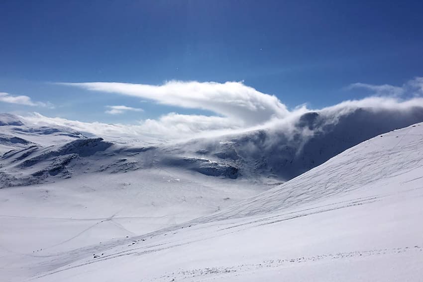 Heli-skiing in Åre