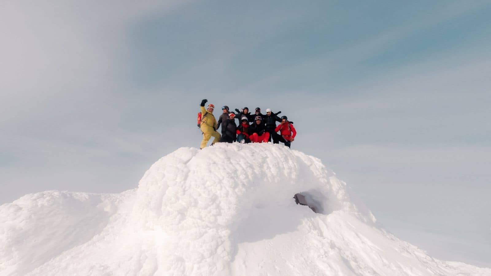 Half day heli-skiing tour
